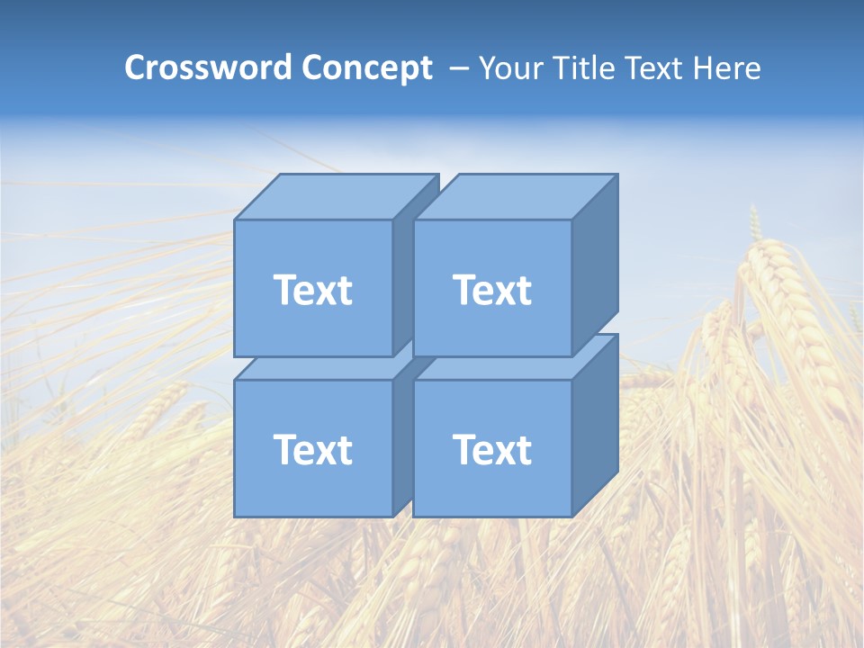Scene Healthy Land PowerPoint Template