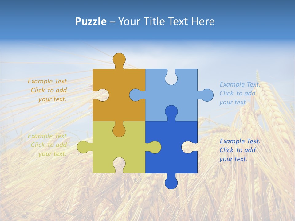 Scene Healthy Land PowerPoint Template