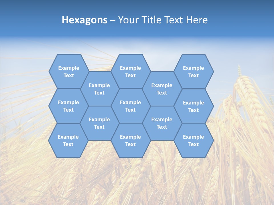 Scene Healthy Land PowerPoint Template