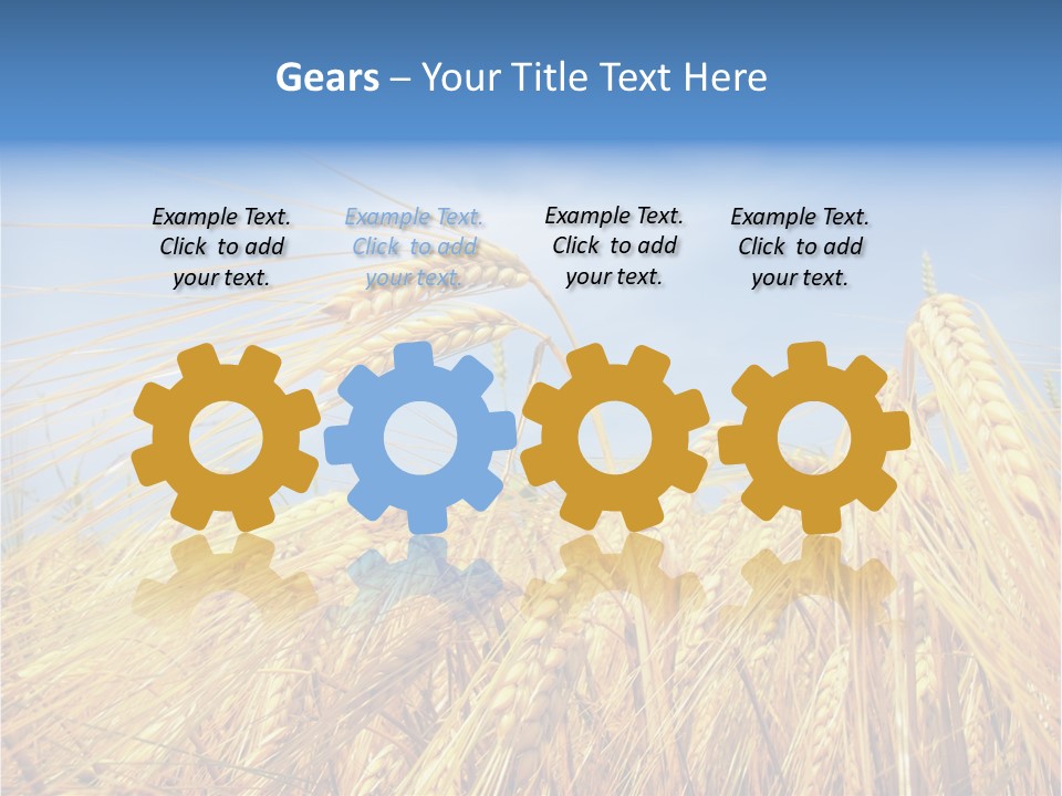 Scene Healthy Land PowerPoint Template