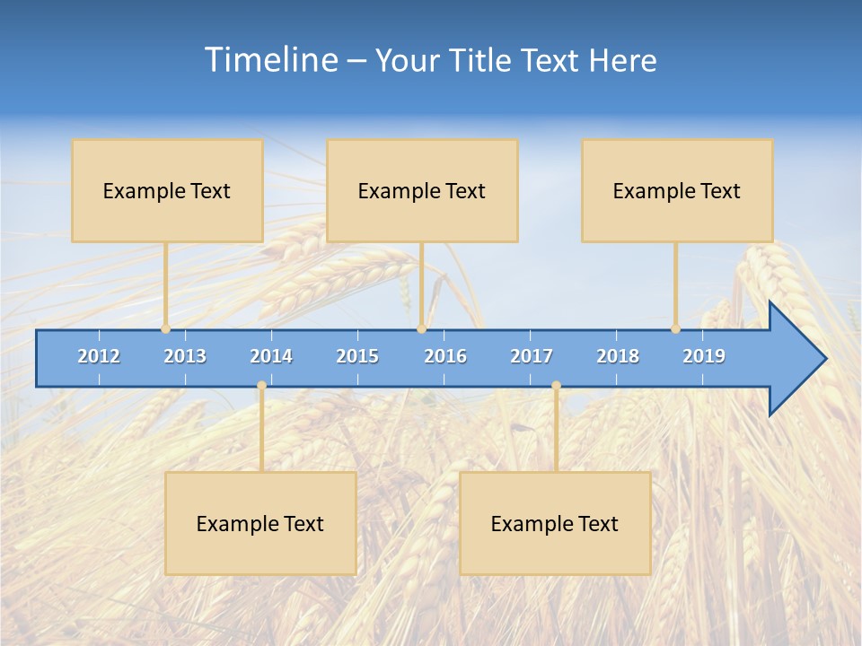 Scene Healthy Land PowerPoint Template