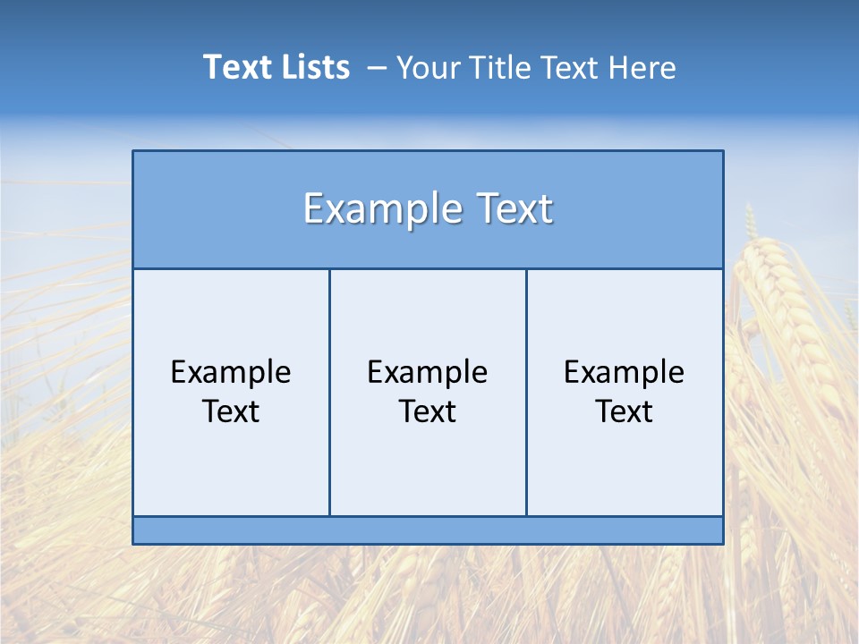 Scene Healthy Land PowerPoint Template