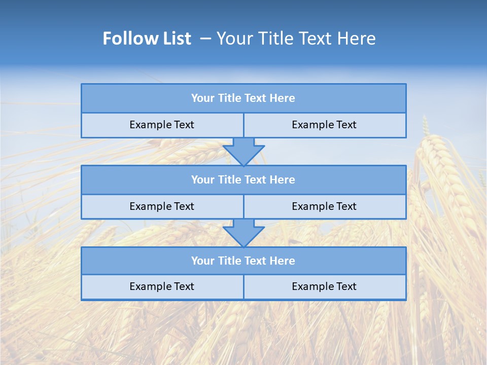 Scene Healthy Land PowerPoint Template