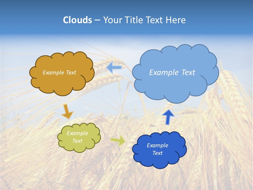 Scene Healthy Land PowerPoint Template