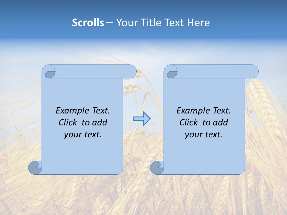 Scene Healthy Land PowerPoint Template