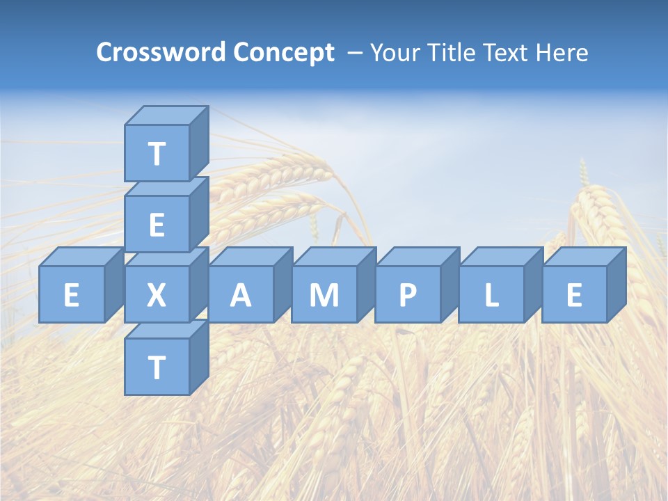 Scene Healthy Land PowerPoint Template