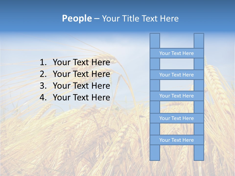 Scene Healthy Land PowerPoint Template