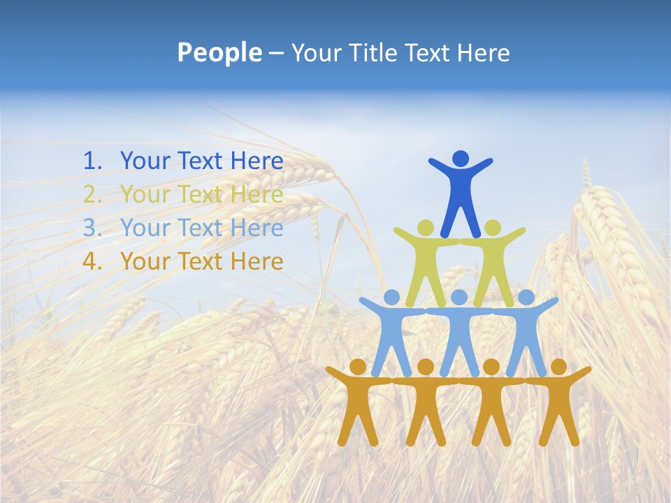 Scene Healthy Land PowerPoint Template