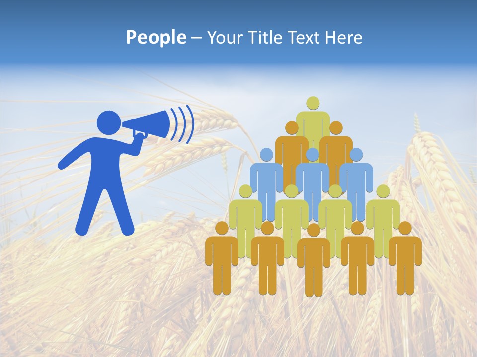 Scene Healthy Land PowerPoint Template