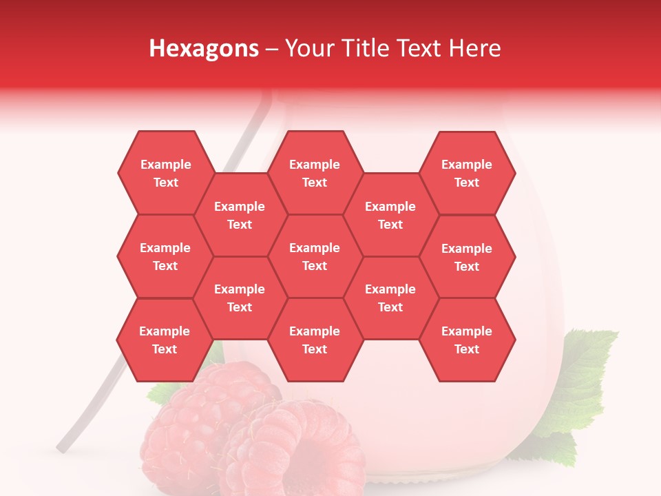 Dessert Gourmet Milk PowerPoint Template