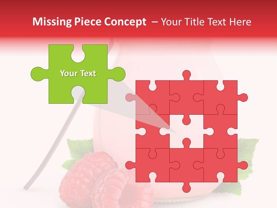 Dessert Gourmet Milk PowerPoint Template