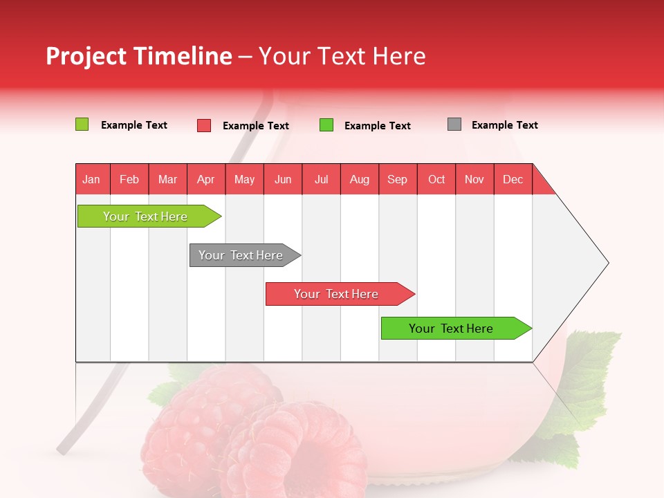 Dessert Gourmet Milk PowerPoint Template