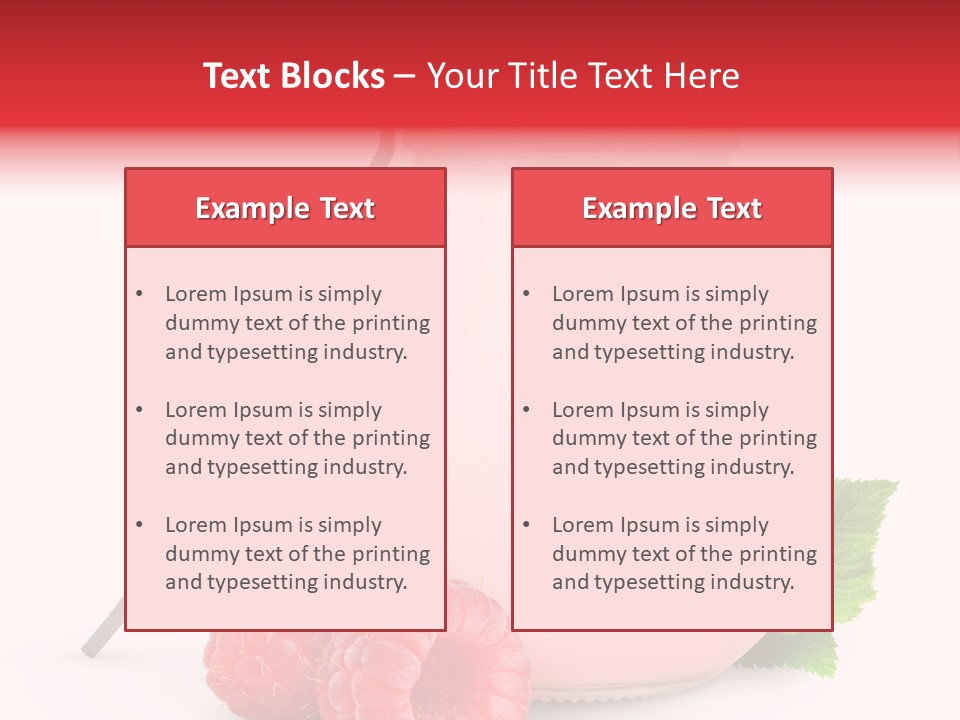 Dessert Gourmet Milk PowerPoint Template