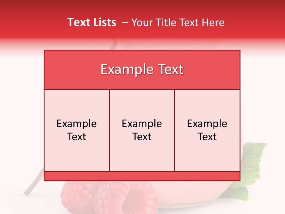 Dessert Gourmet Milk PowerPoint Template