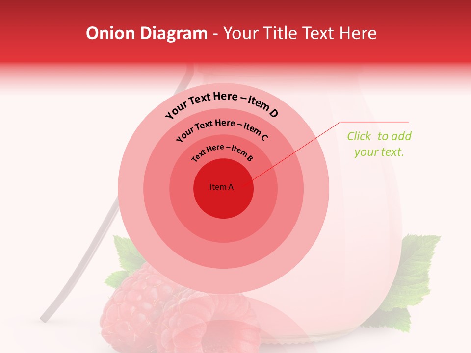 Dessert Gourmet Milk PowerPoint Template