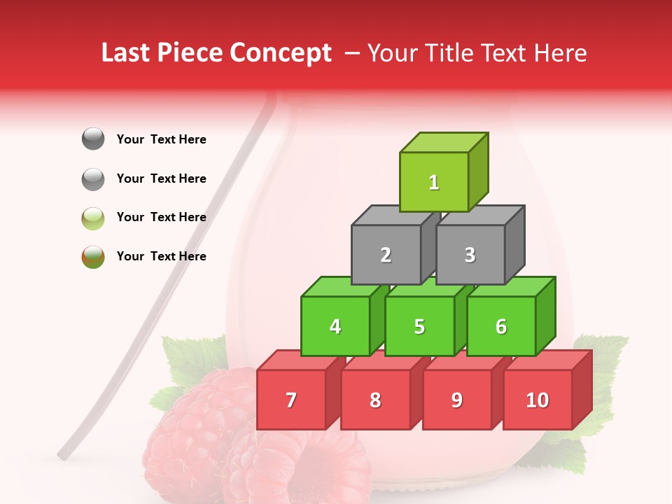 Dessert Gourmet Milk PowerPoint Template