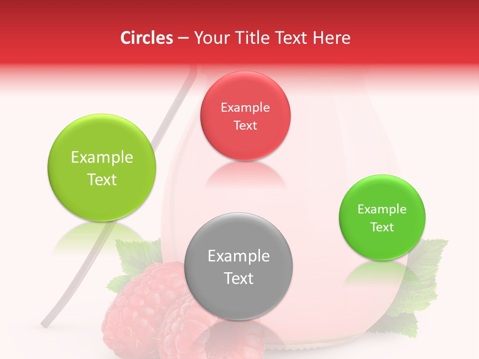 Dessert Gourmet Milk PowerPoint Template