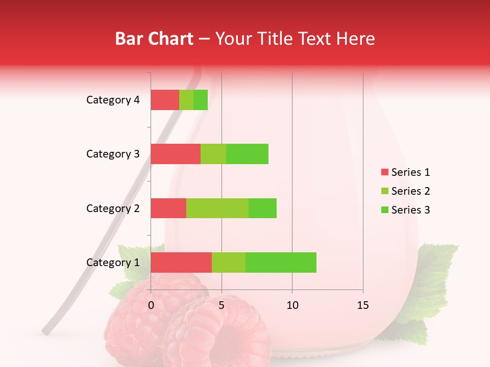 Dessert Gourmet Milk PowerPoint Template