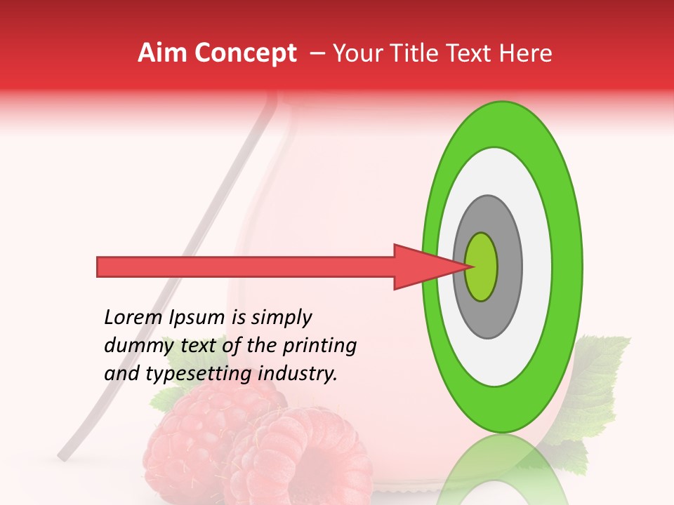 Dessert Gourmet Milk PowerPoint Template