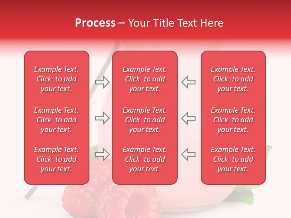 Dessert Gourmet Milk PowerPoint Template