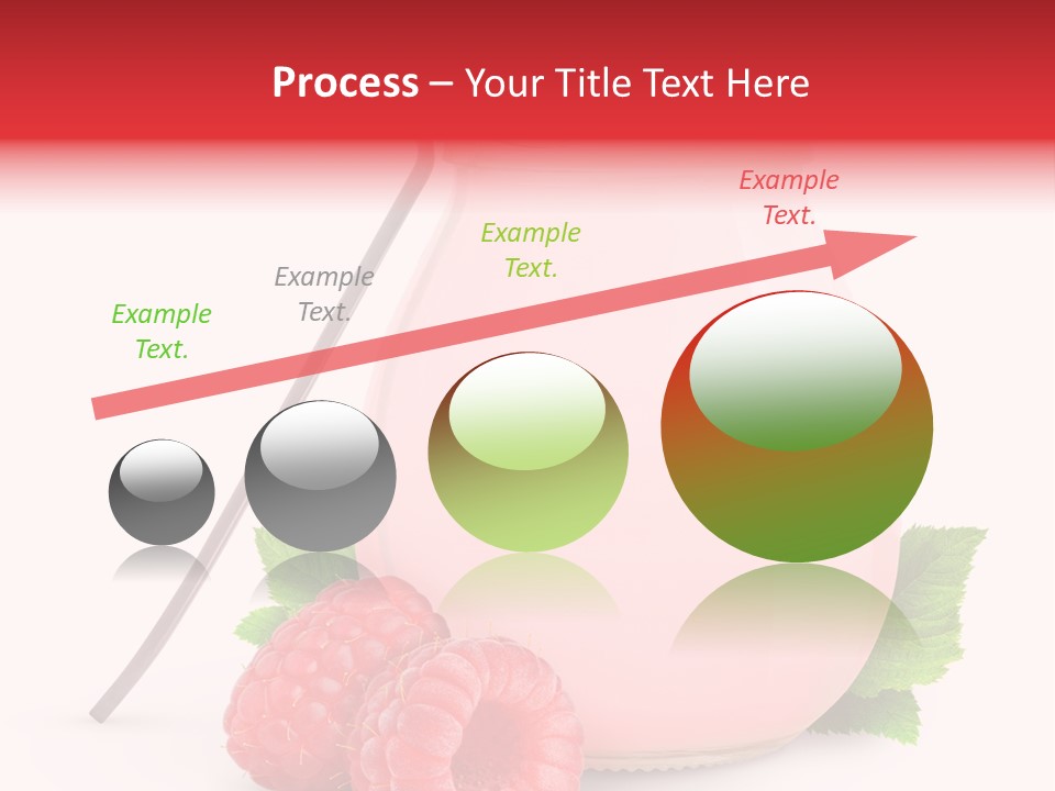 Dessert Gourmet Milk PowerPoint Template