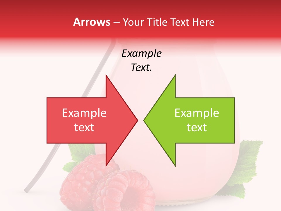 Dessert Gourmet Milk PowerPoint Template