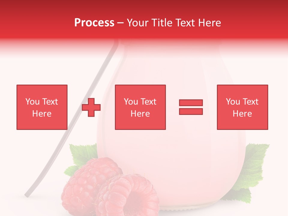Dessert Gourmet Milk PowerPoint Template