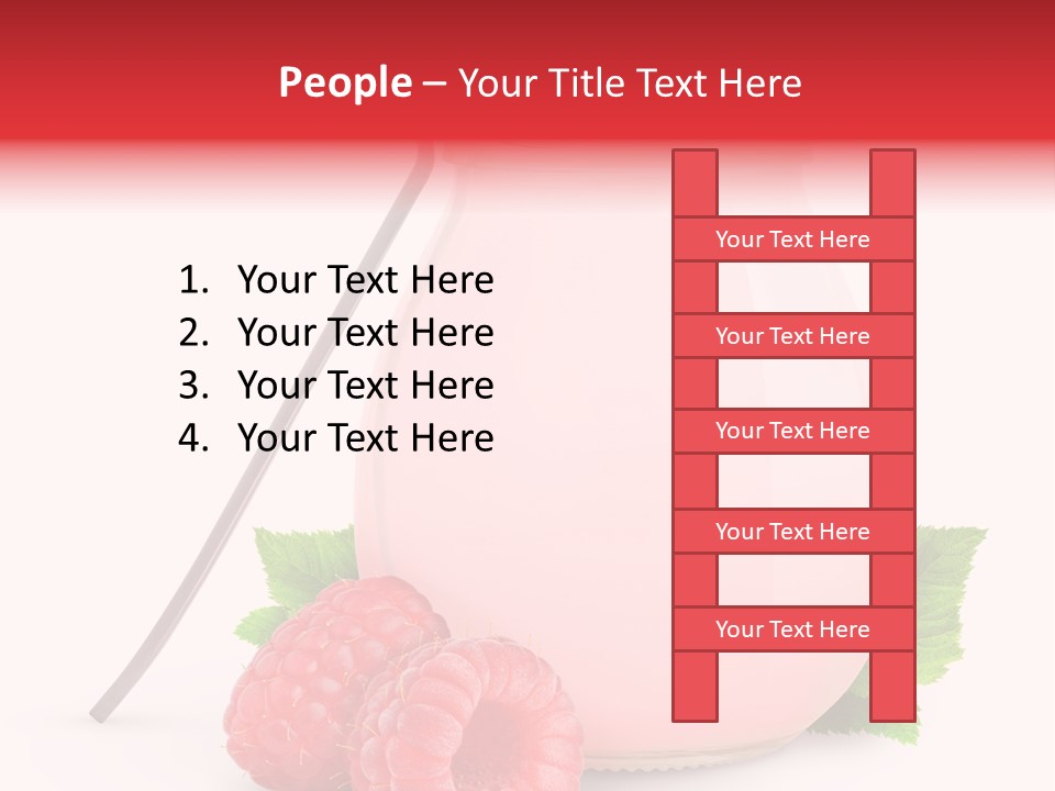 Dessert Gourmet Milk PowerPoint Template