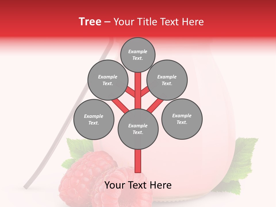 Dessert Gourmet Milk PowerPoint Template