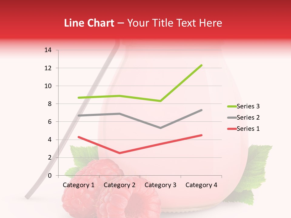 Dessert Gourmet Milk PowerPoint Template