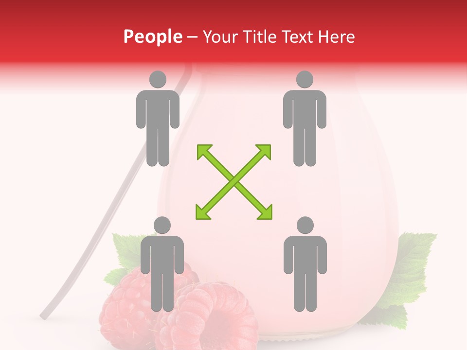 Dessert Gourmet Milk PowerPoint Template