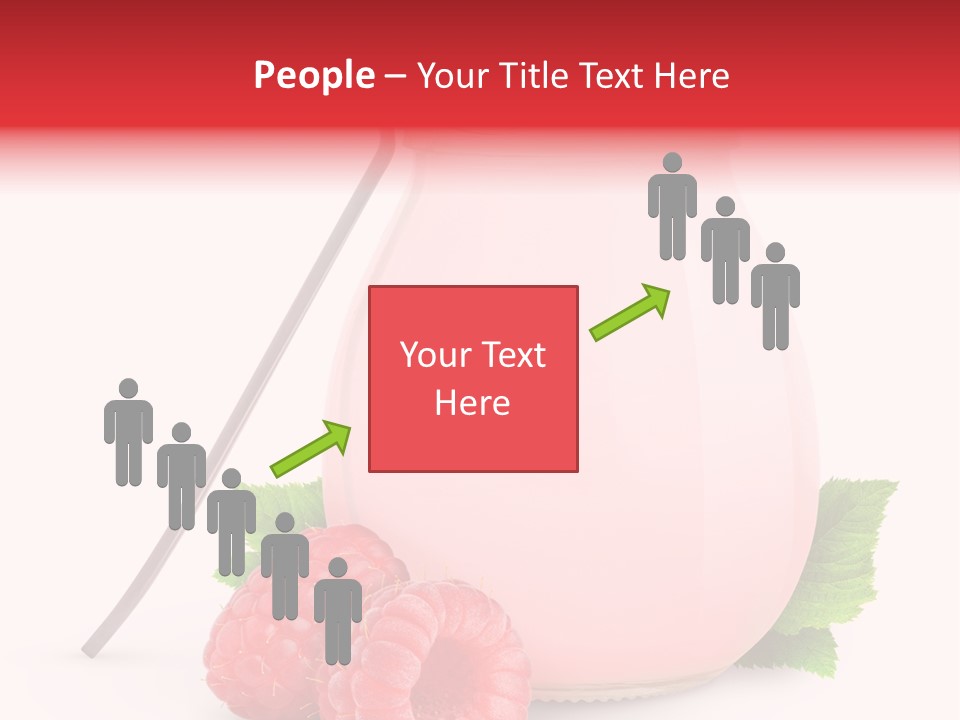 Dessert Gourmet Milk PowerPoint Template