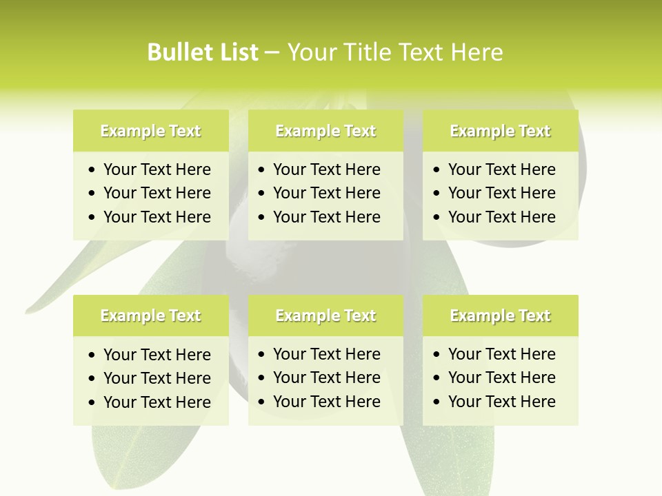 Seasoning Food Raw PowerPoint Template