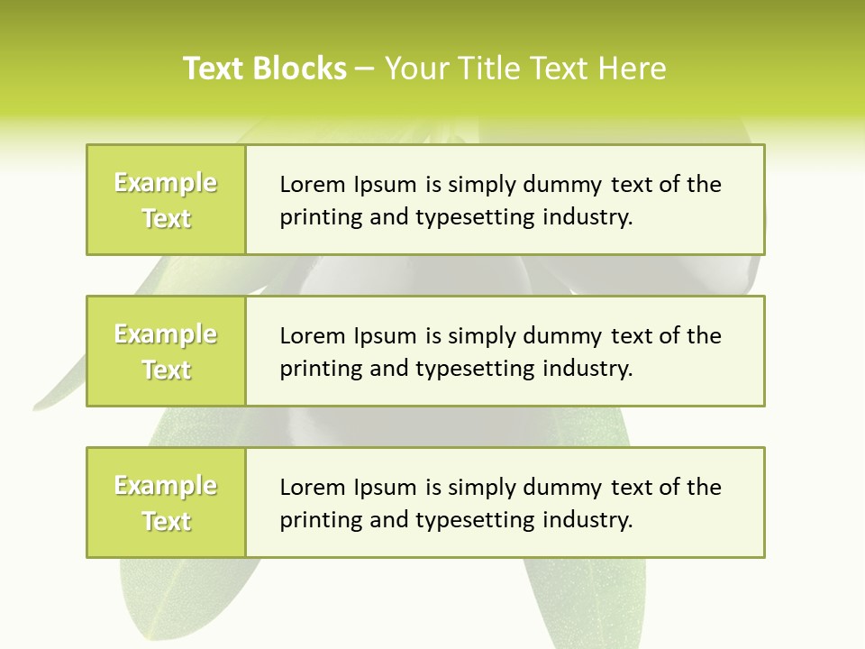 Seasoning Food Raw PowerPoint Template