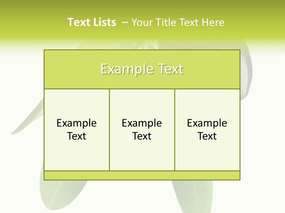 Seasoning Food Raw PowerPoint Template