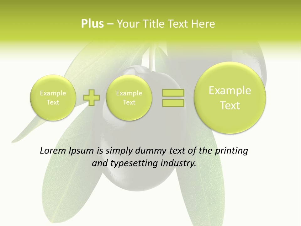 Seasoning Food Raw PowerPoint Template