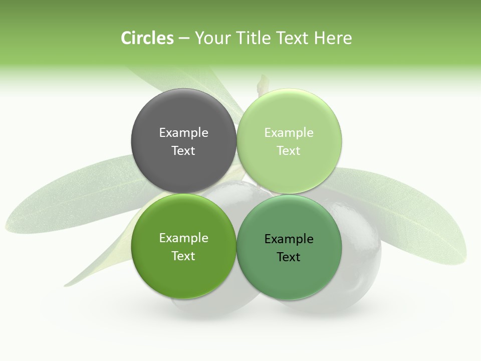 Seasoning Vegetable Macro PowerPoint Template