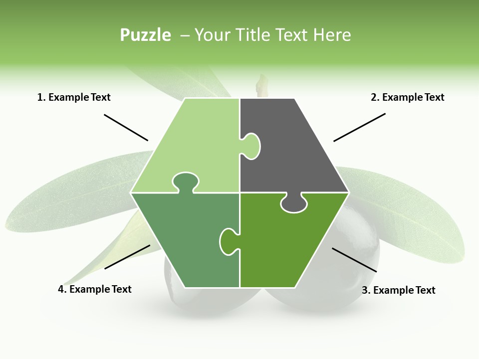 Seasoning Vegetable Macro PowerPoint Template