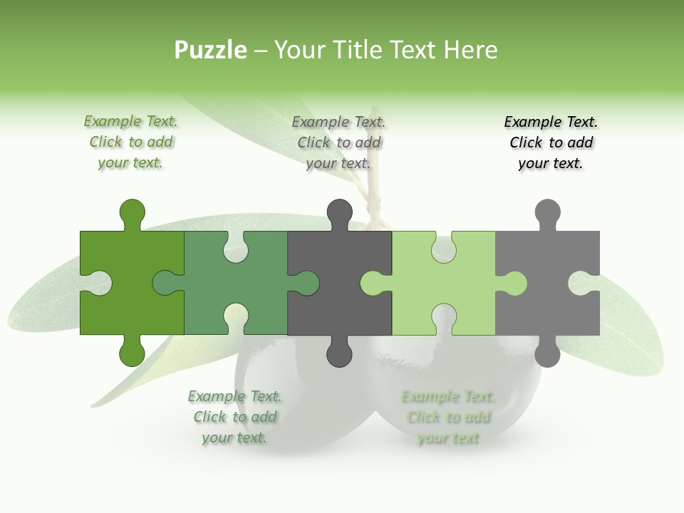 Seasoning Vegetable Macro PowerPoint Template