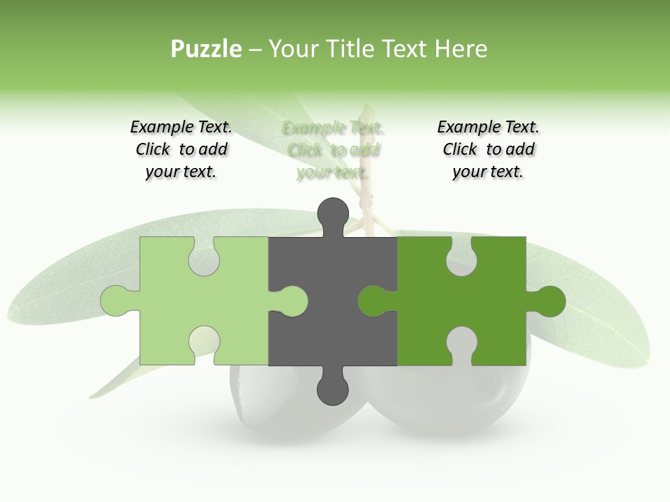 Seasoning Vegetable Macro PowerPoint Template