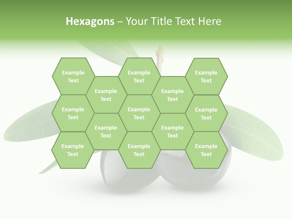 Seasoning Vegetable Macro PowerPoint Template