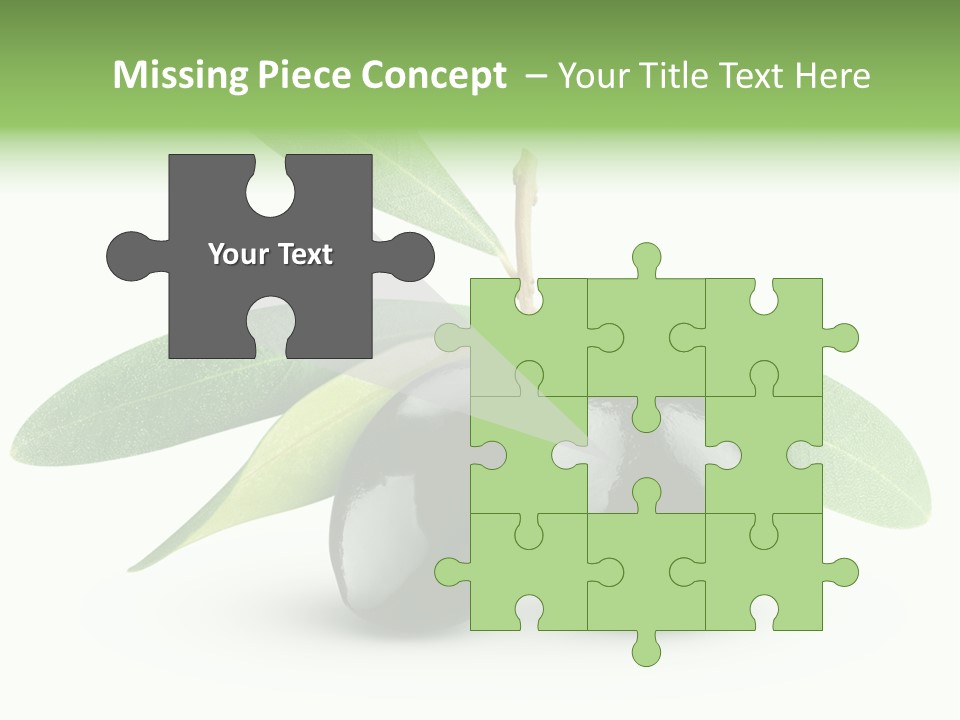 Seasoning Vegetable Macro PowerPoint Template