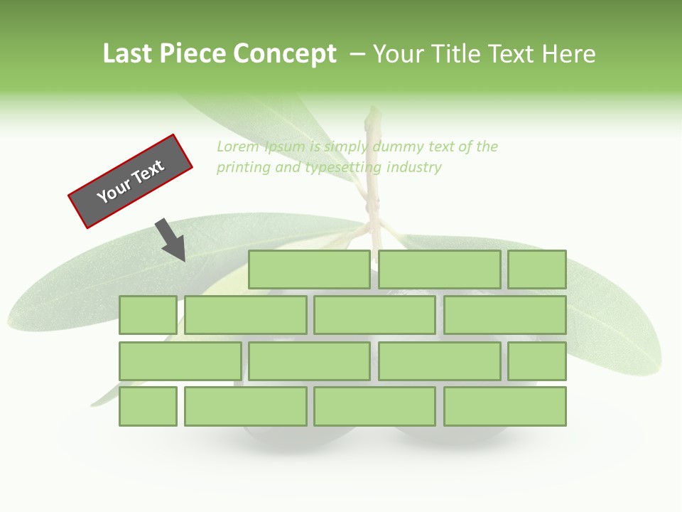 Seasoning Vegetable Macro PowerPoint Template
