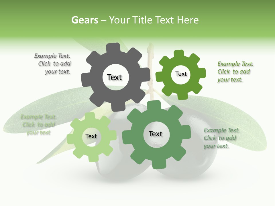 Seasoning Vegetable Macro PowerPoint Template