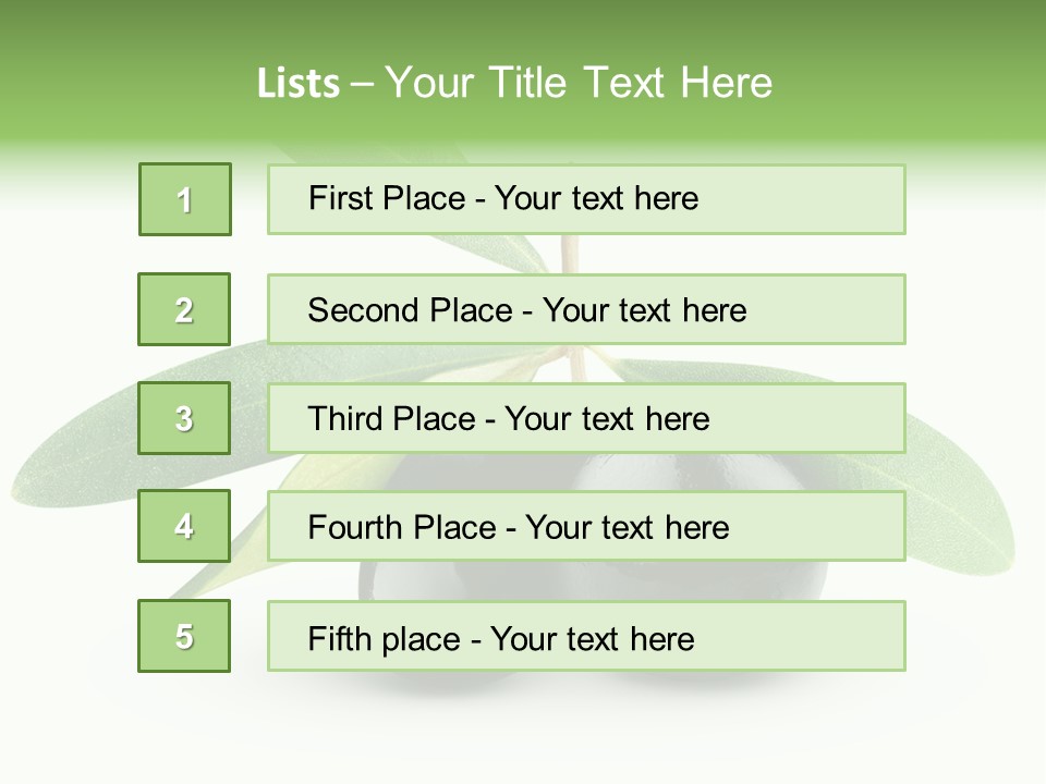 Seasoning Vegetable Macro PowerPoint Template