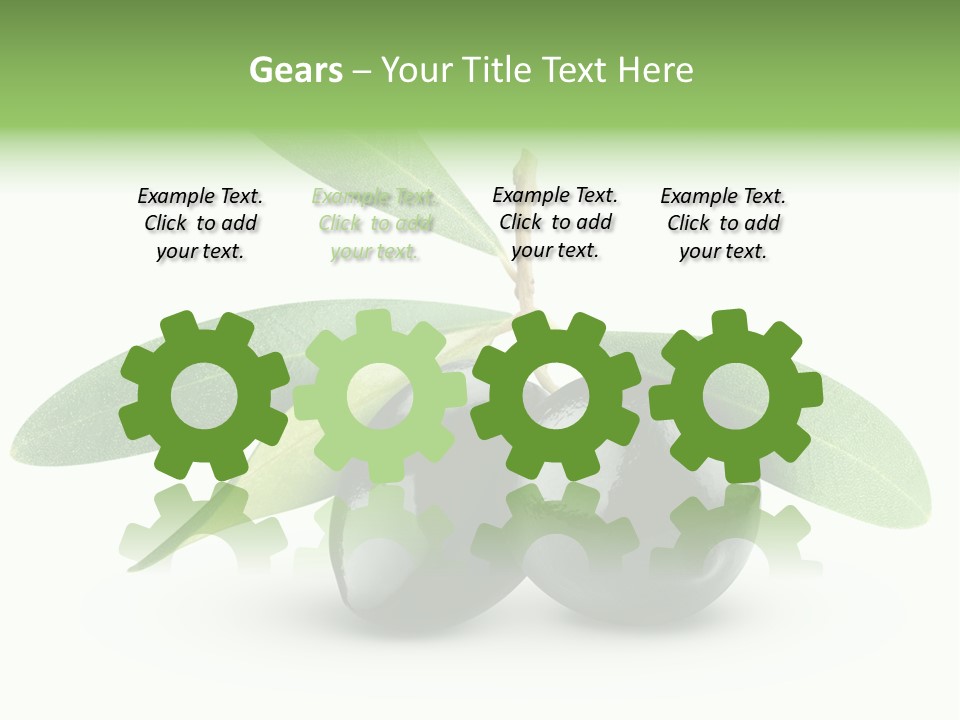 Seasoning Vegetable Macro PowerPoint Template