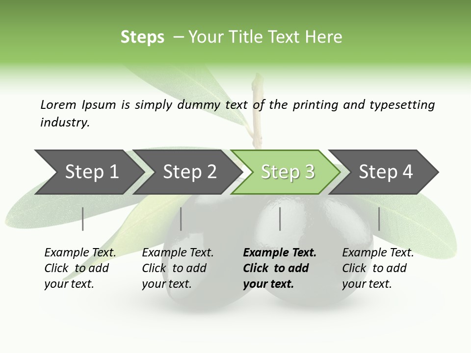 Seasoning Vegetable Macro PowerPoint Template