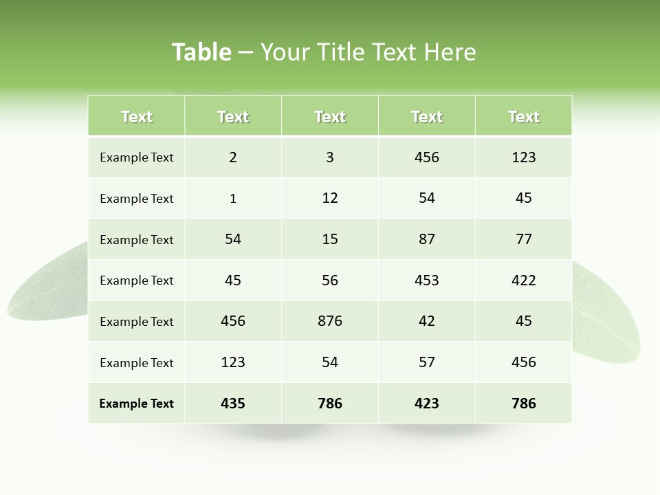 Seasoning Vegetable Macro PowerPoint Template