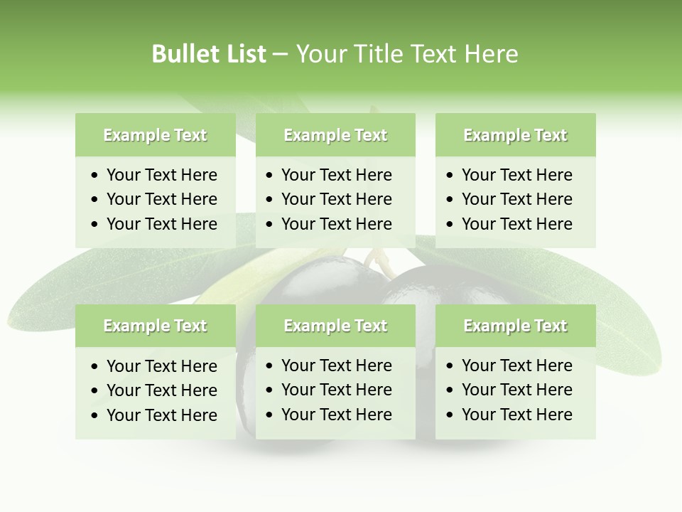 Seasoning Vegetable Macro PowerPoint Template