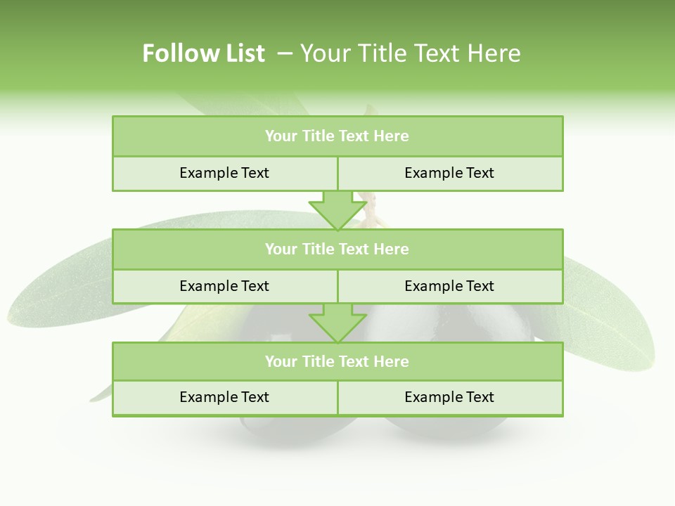 Seasoning Vegetable Macro PowerPoint Template